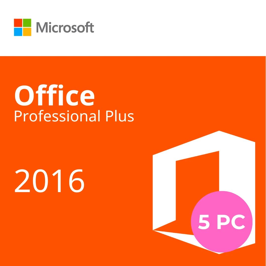 Office 2016 Pro Plus PC 5 Dispositivos
