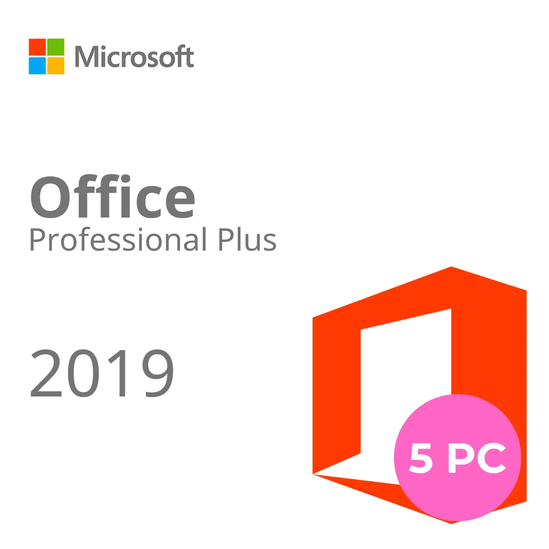 Office 2019 Pro Plus PC 5 Dispositivos