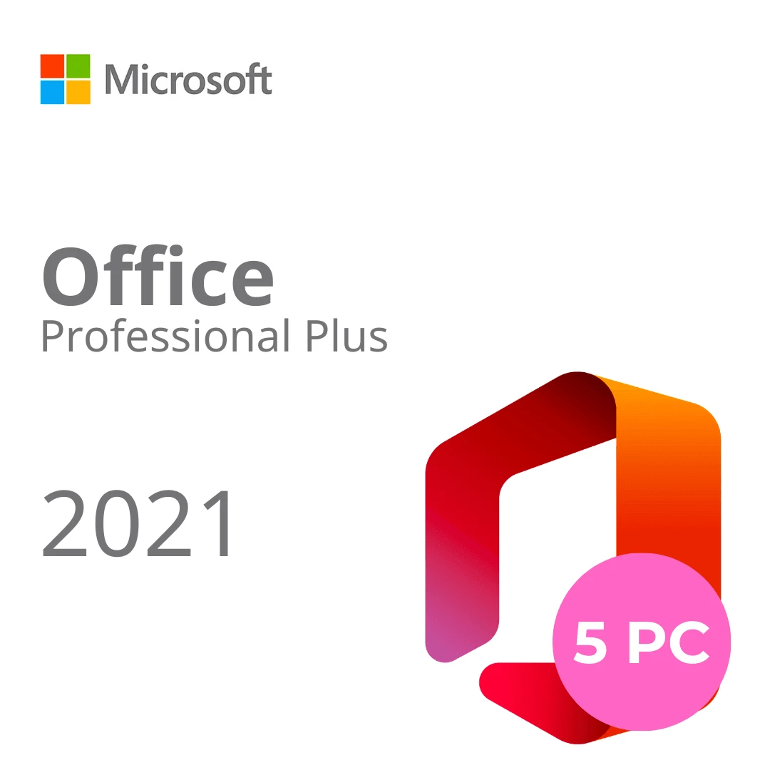 Office 2021 Pro Plus PC 5 Dispositivos